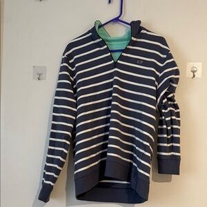 Vineyard Vines Navy Striped Men's Sweater